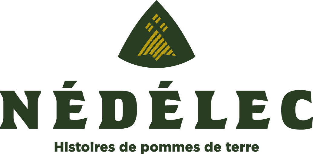 Logo Nédélec rectangle - Nédélec, conditionnement et expédition de pommes de terre de consommation. Bretagne, France, export.